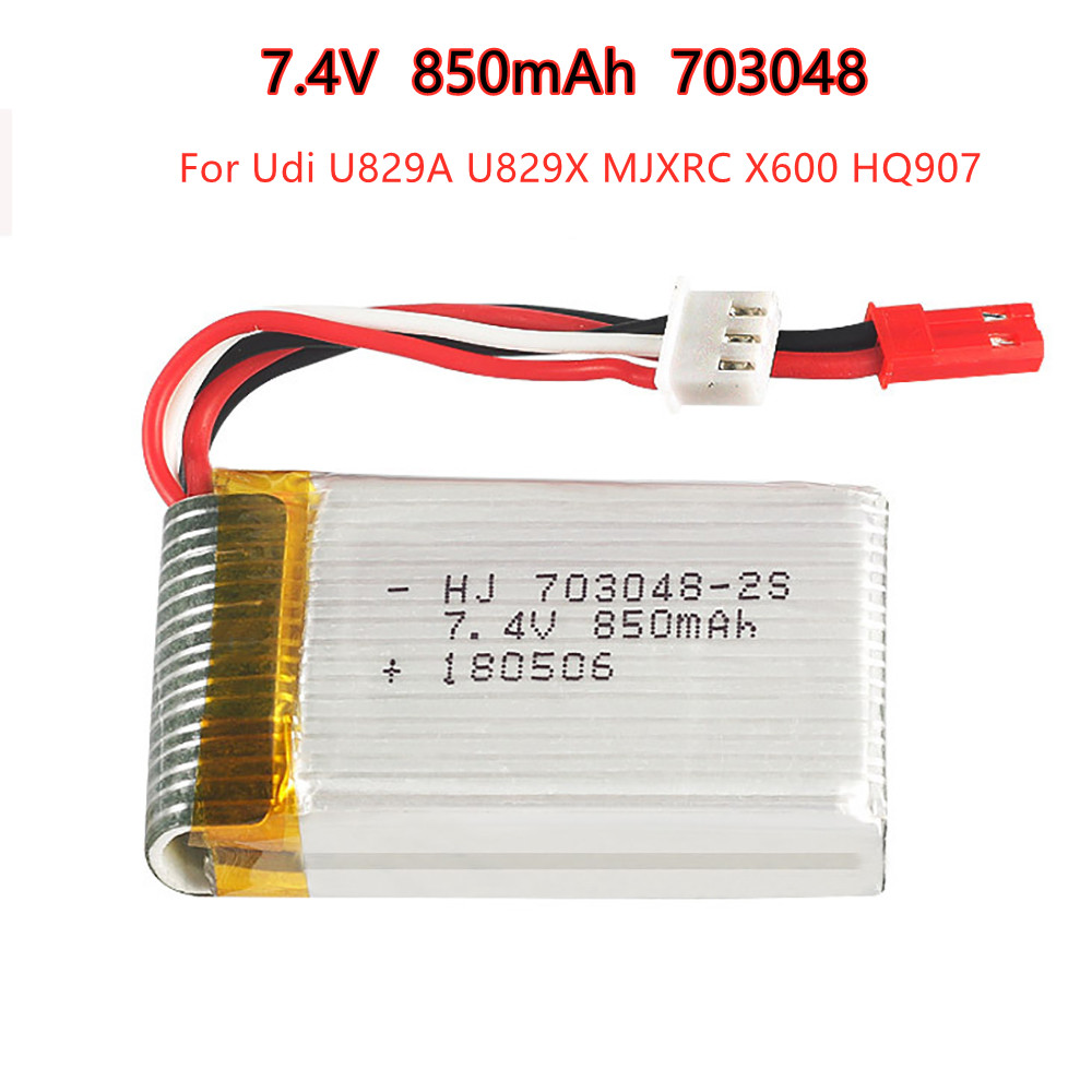 Rc Hobby Hub - 1-5 قطعة 2s 7.4 فولت 850mAh