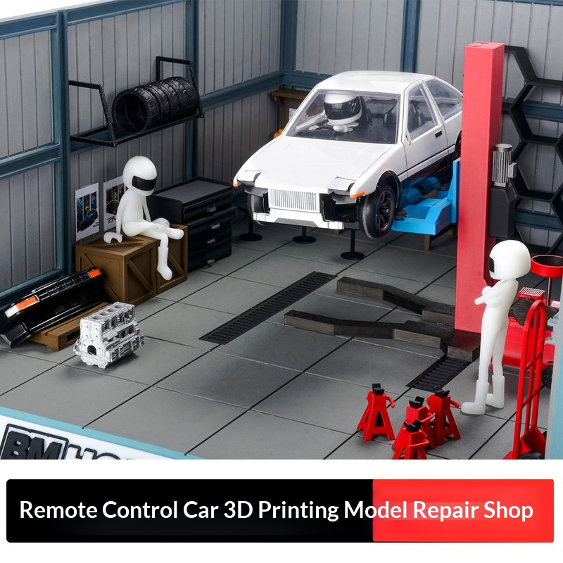 Rc Hobby Workshop - نموذج ورشة إصلاح سيارات التحكم عن