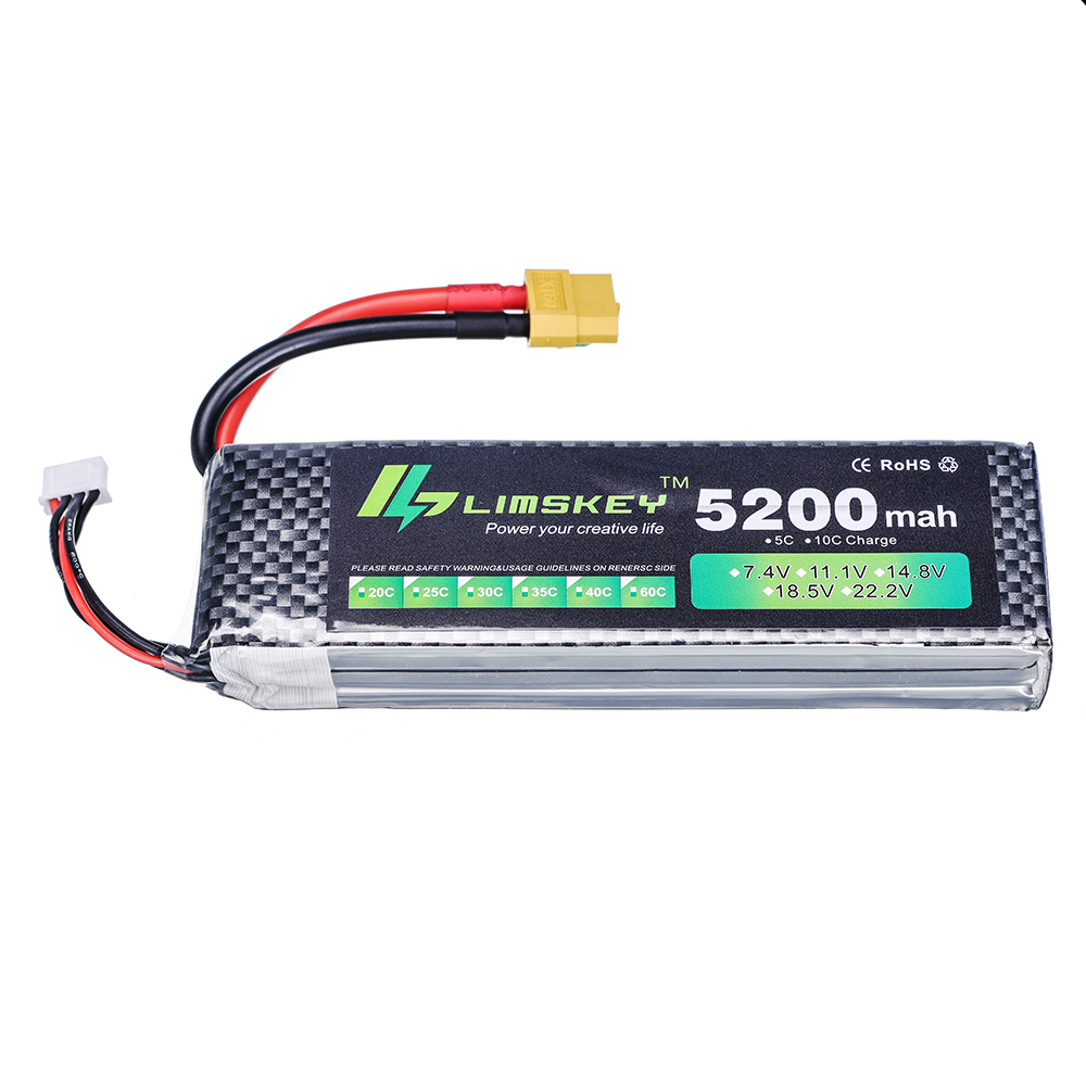 Limskey بطارية الطاقة 7.4 فولت - مراجعة Rc Hobby Drone وسعره
