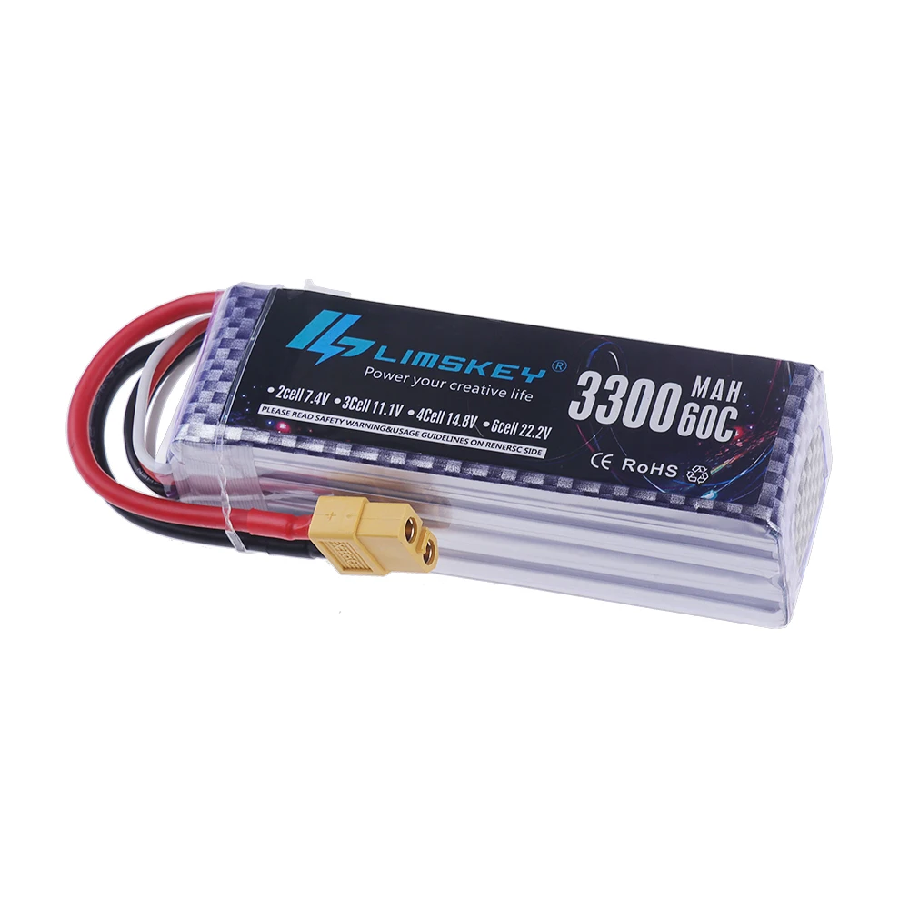 بطارية ليثيوم بوليمر 4S 14.8 ف - مراجعة Rc Hobby Hub وسعره