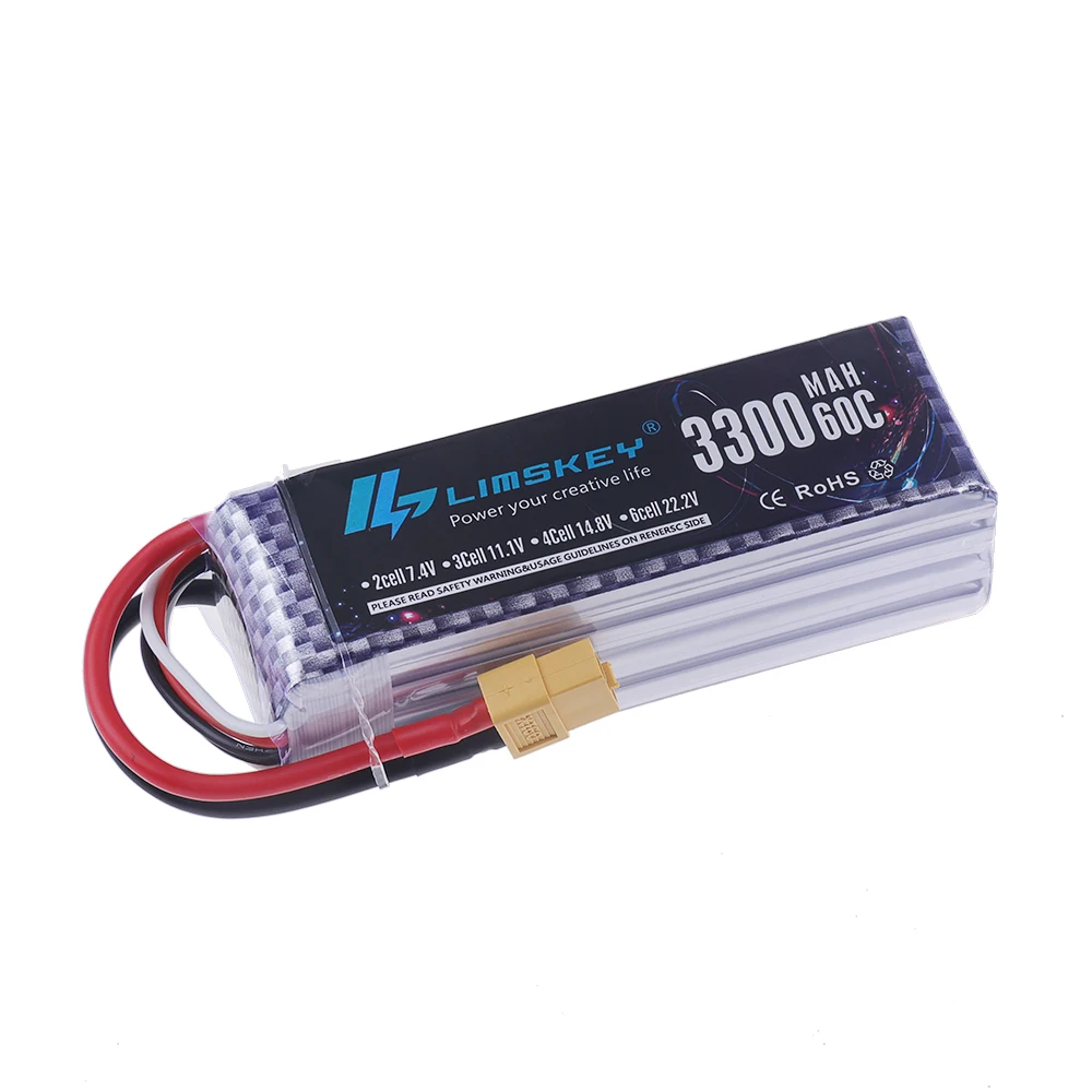 بطارية ليثيوم بوليمر 4S 14.8 ف - مراجعة Rc Hobby Hub وسعره