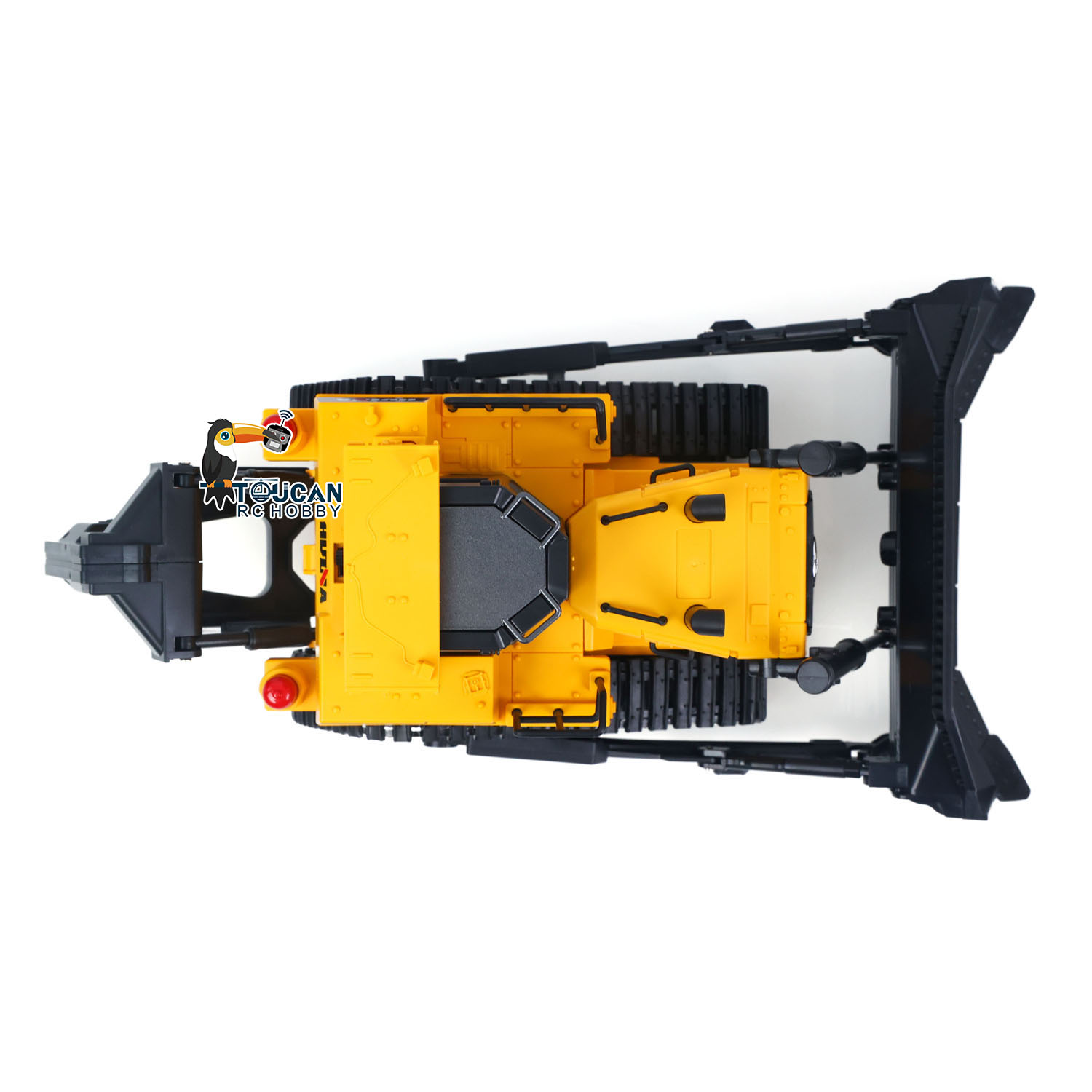 بلدوزر كهربائي 1/16 HUINA 1554 - مراجعة Rc Hobby Toucan وسعره