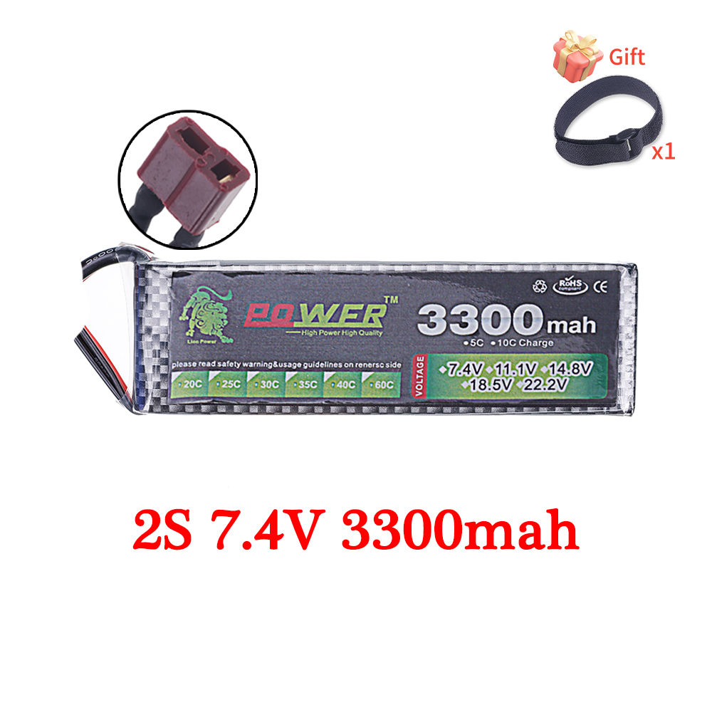 60C يبو بطارية 3300mAh 7.4V 11 - مراجعة Rc Hobby Hub وسعره