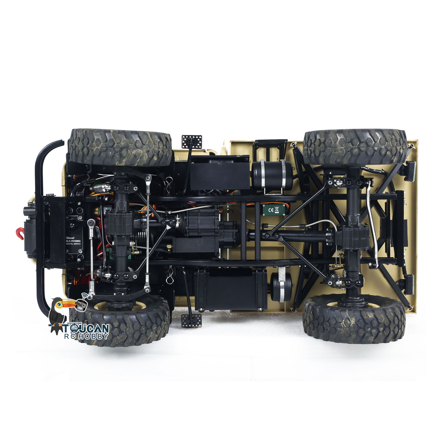 LESU 1/10 RC المعادن الزاحف 4x - مراجعة Rc Hobby Toucan وسعره
