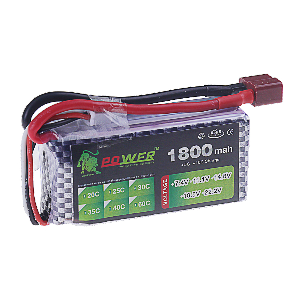 3S 11.1V يبو بطارية عمداء T /  - مراجعة Rc Hobby Hub وسعره