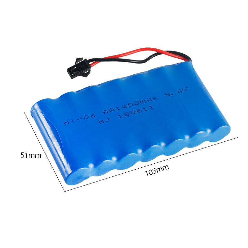 8.4 فولت 1400mah Ni-CD بطارية  - مراجعة Rc Hobby Hub وسعره