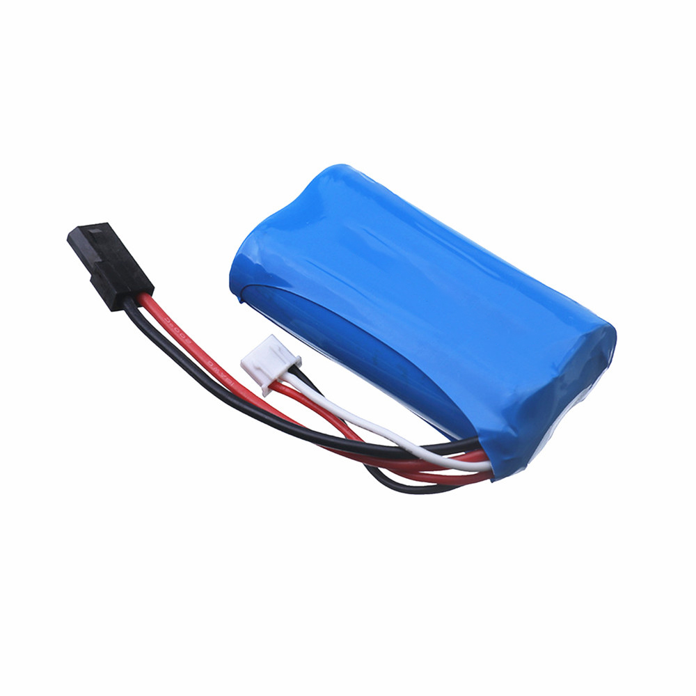 بطارية (5500 بلوج) 18650 7.4 ف - مراجعة Rc Hobby Hub وسعره