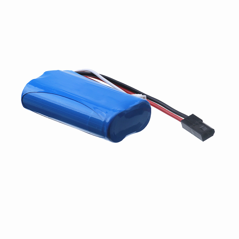 بطارية (5500 بلوج) 18650 7.4 ف - مراجعة Rc Hobby Hub وسعره