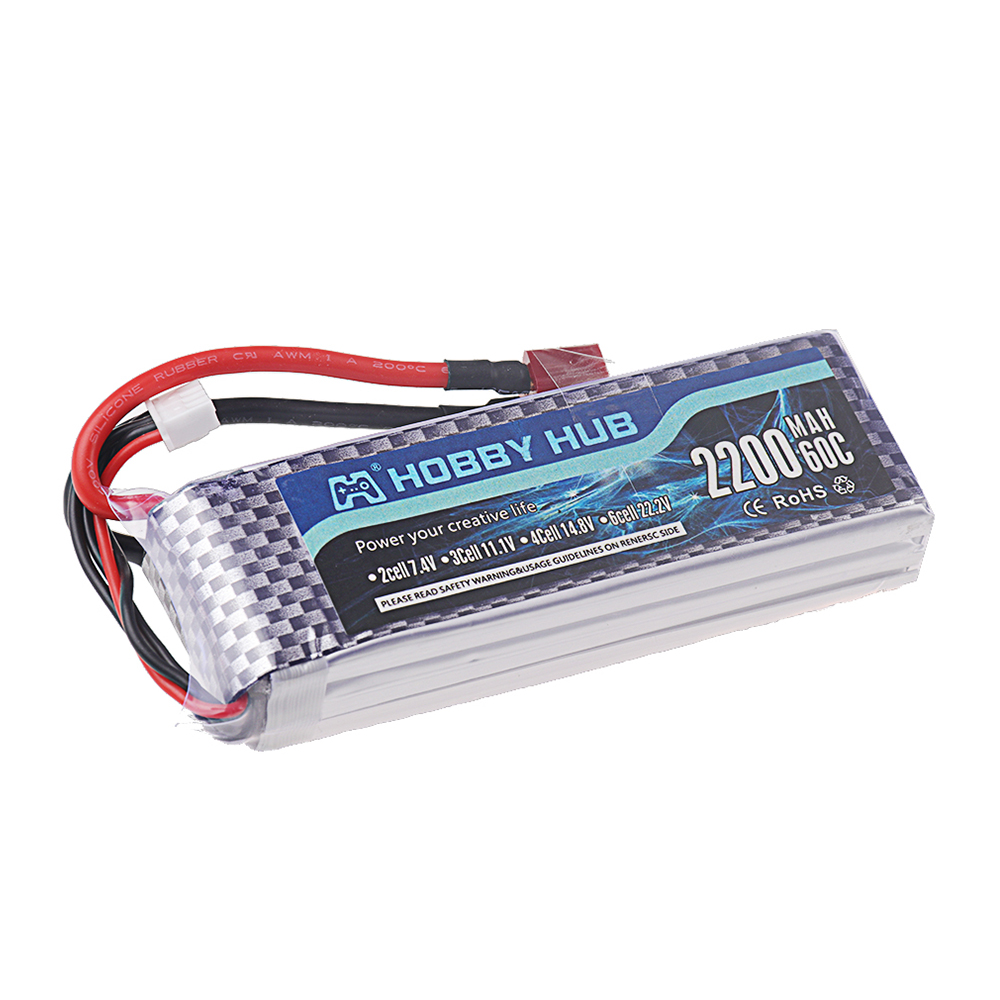 بطارية ليثيوم بوليمر 3S 11.1V  - مراجعة Rc Hobby Hub وسعره