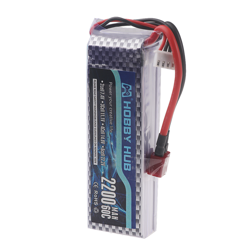 بطارية ليثيوم بوليمر 3S 11.1V  - مراجعة Rc Hobby Hub وسعره