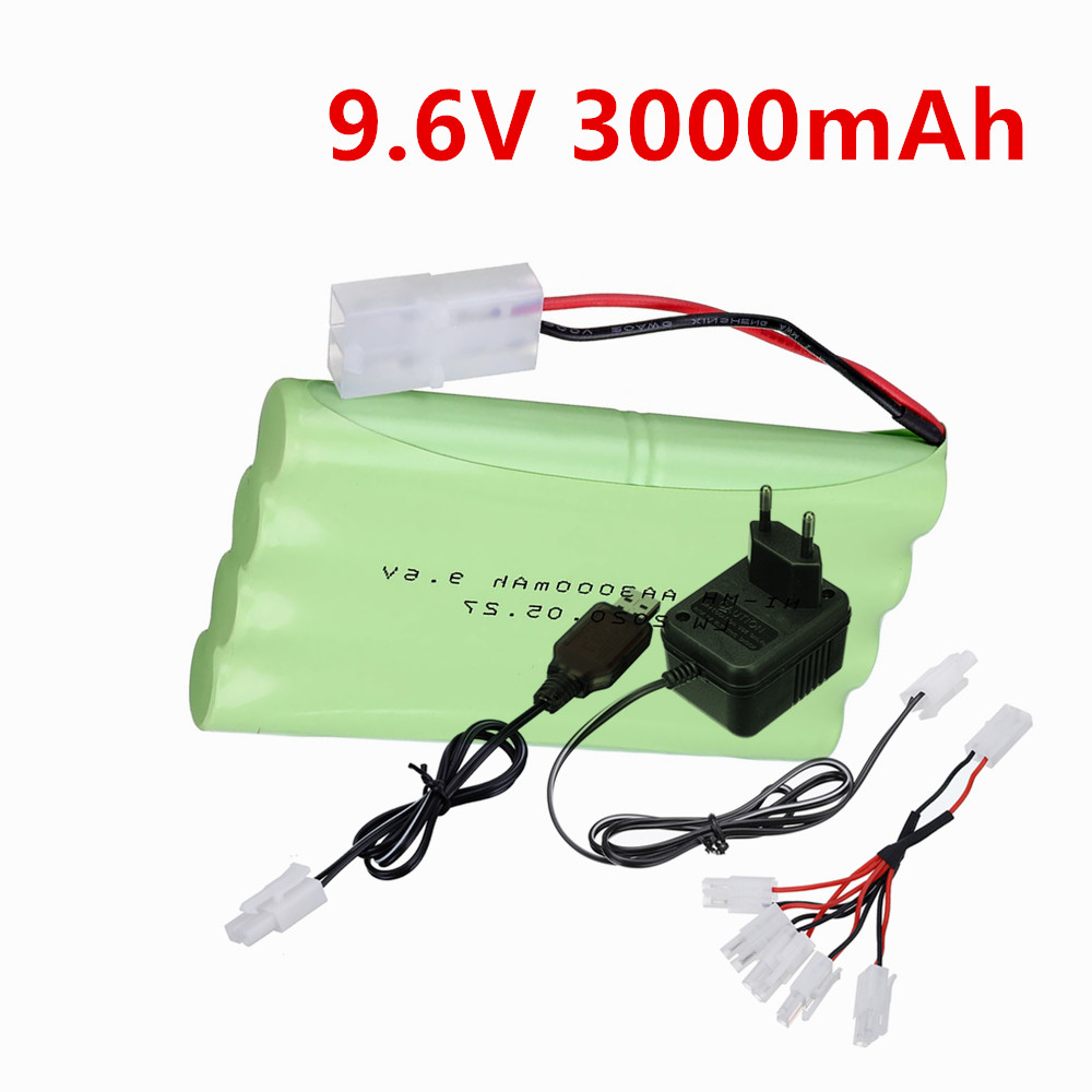 بطارية NiMH 9.6 فولت 3000 مللي - مراجعة Rc Hobby Tank وسعره